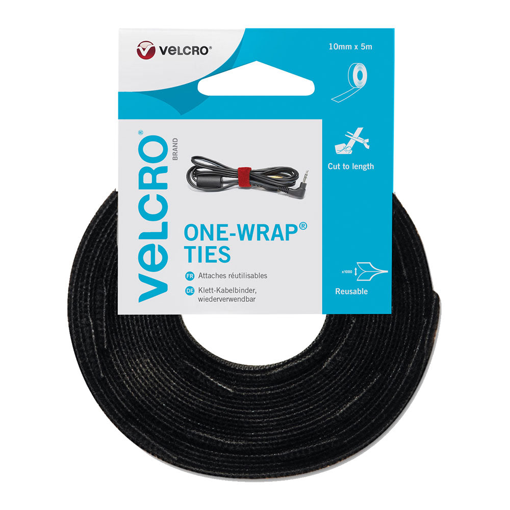 Fita one-wrap, 10 mm x 5 m, preta_0