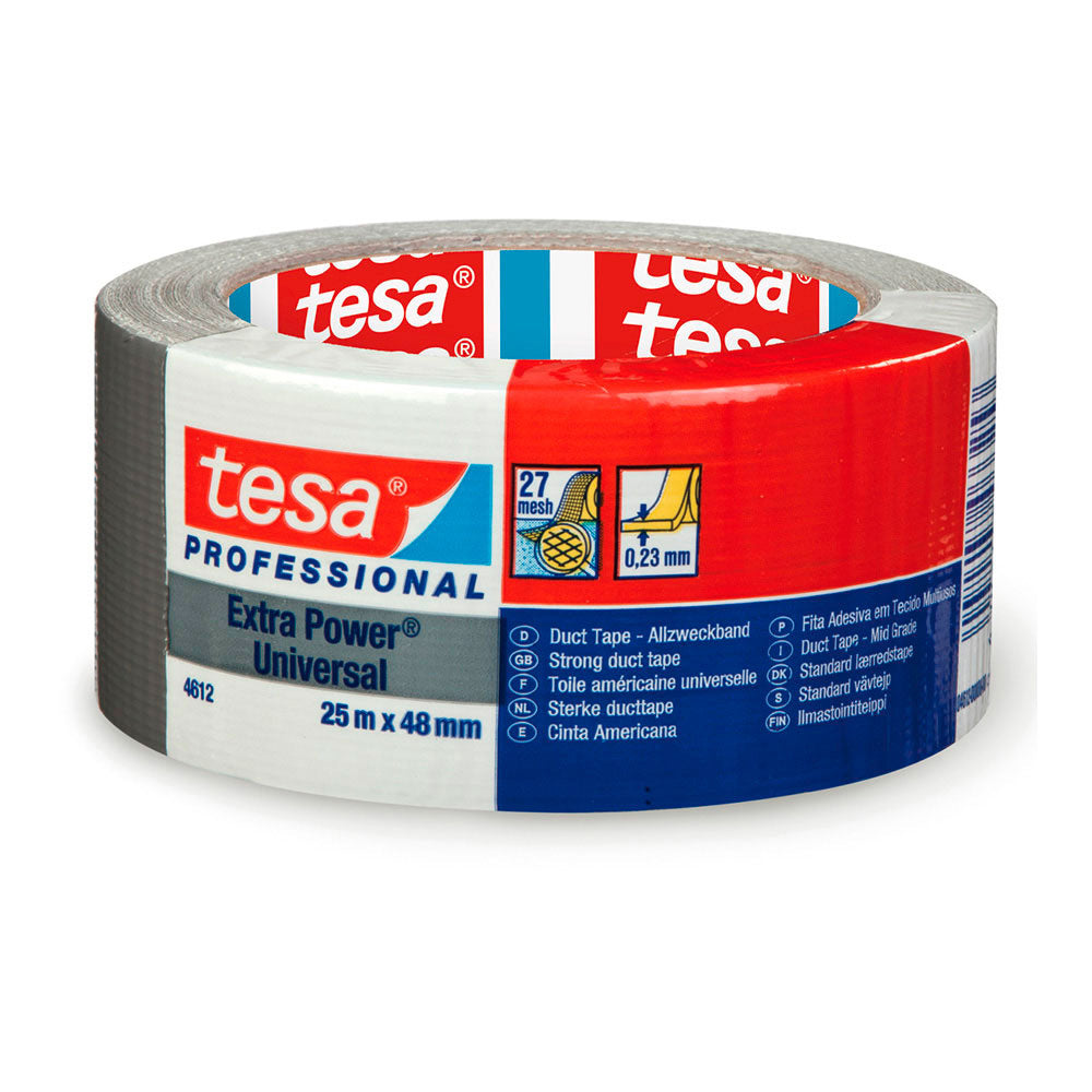 Fita americana plateado 25m x 48mm 4612 tesa_0