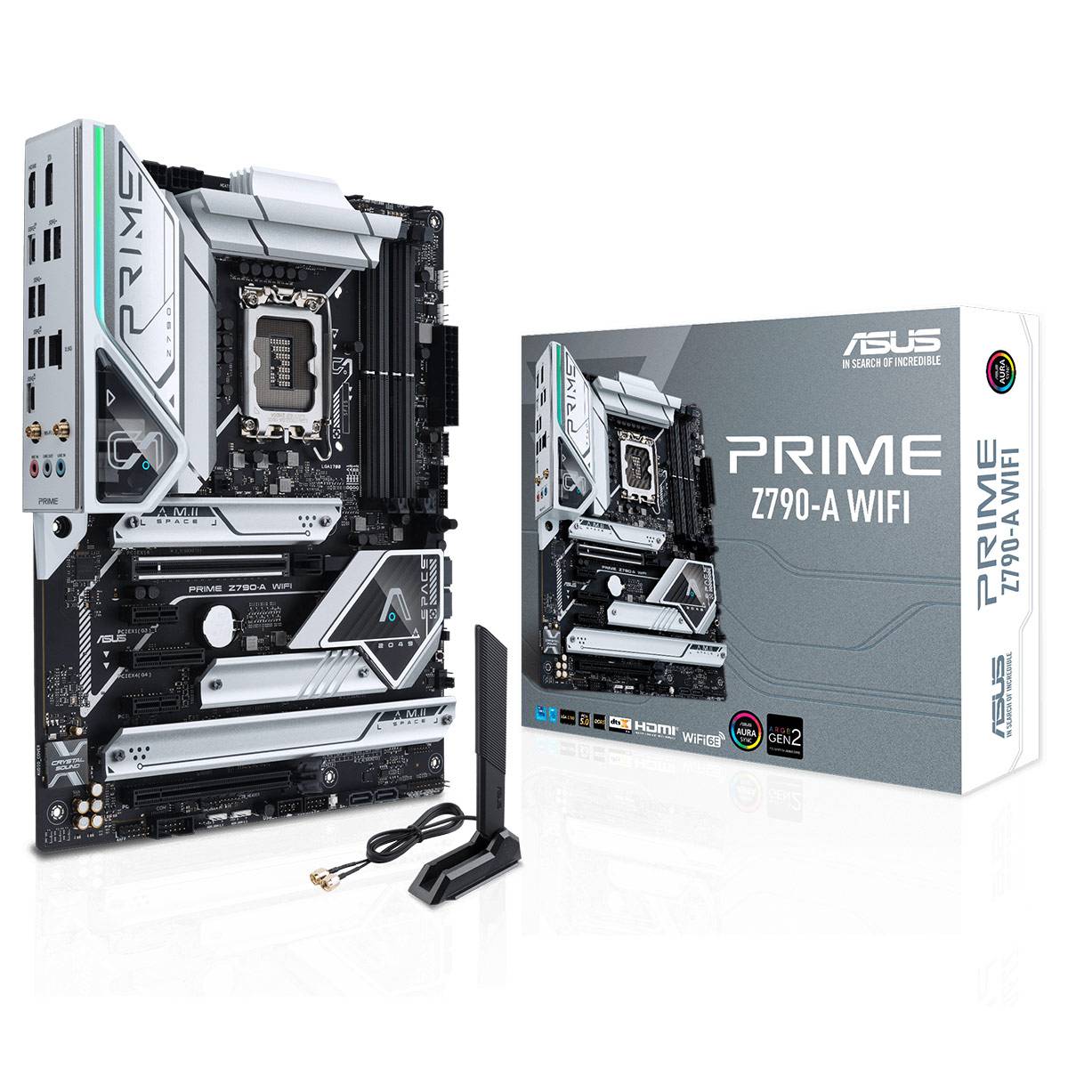 ASUS PRIME Z790-A WIFI / Intel Z790 / LGA 1700 / ATX / Preto