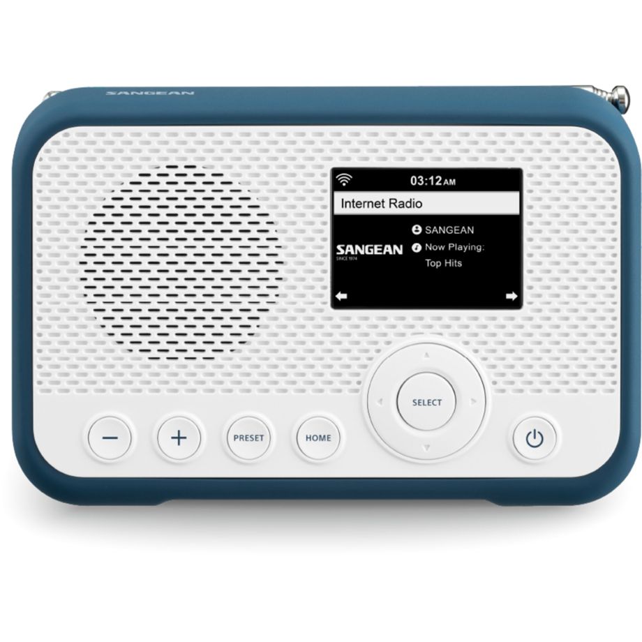 Rádio Sangean WFR-39 / Branco - Azul Tinta / A500466_1
