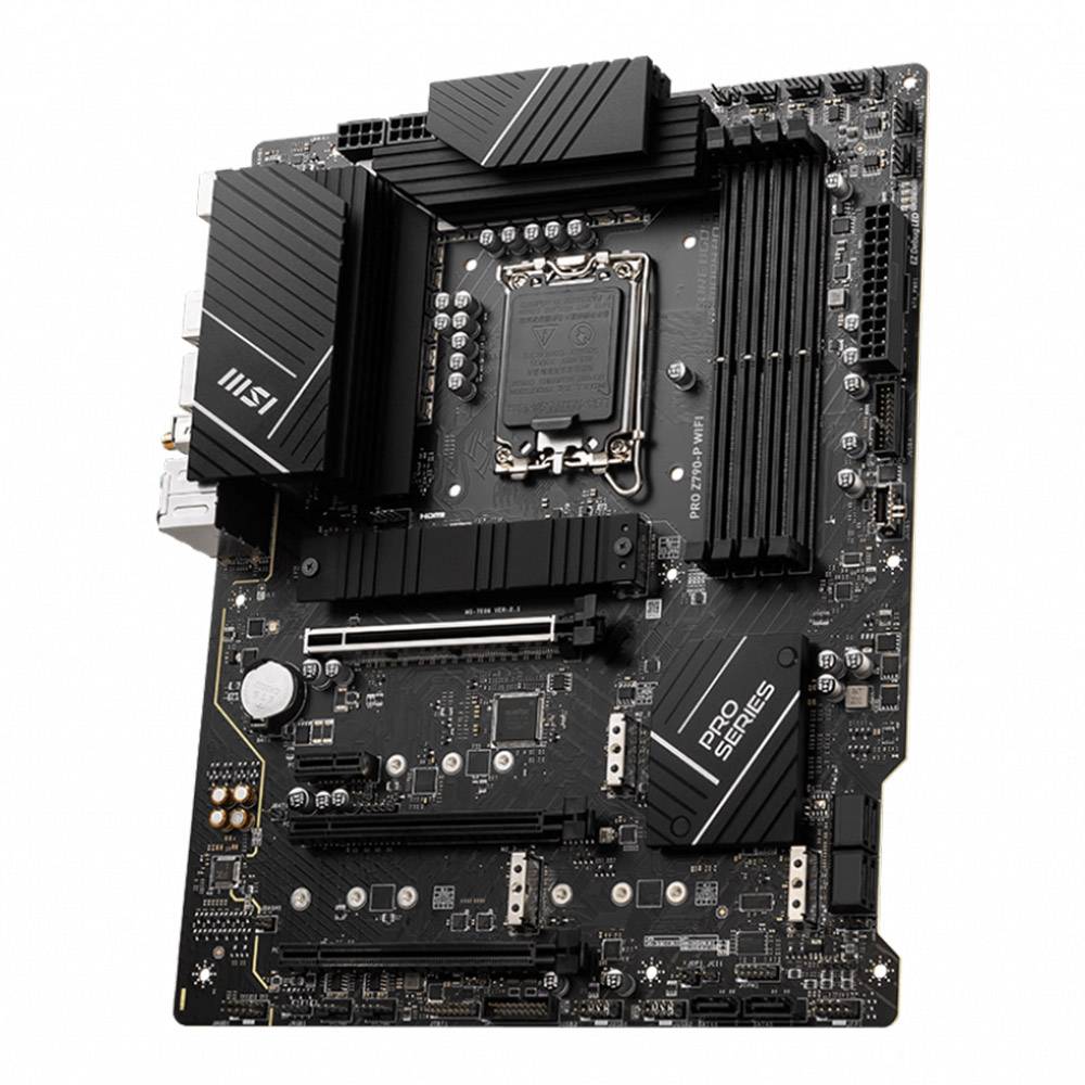 Placa mãe MSI PRO Z790-P / Cor: Preto / Marca: MSI