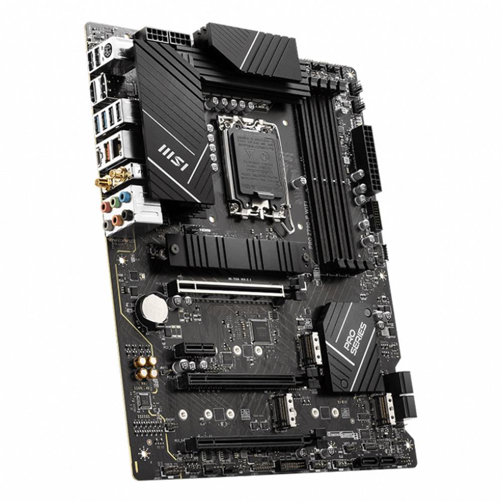 Placa mãe MSI PRO Z790-P / Cor: Preto / Marca: MSI