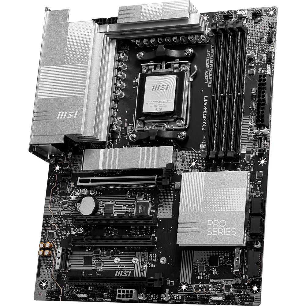 MSI PRO X870-P WIFI Placa Base AMD X870 Zócalo AM5 ATX / Preto