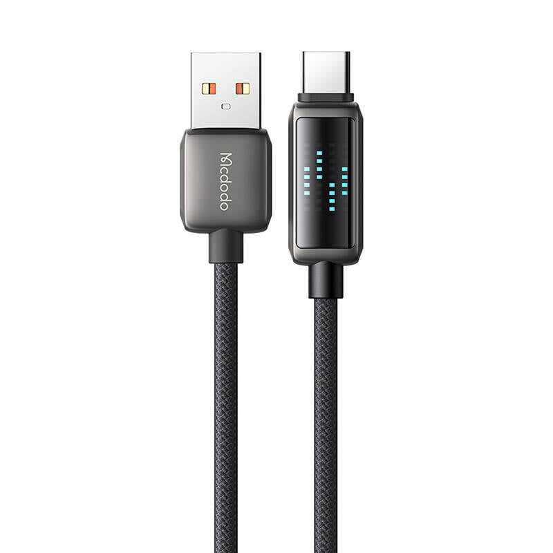 Mcdodo CA-2350 USB-A to USB-C cable, 6A, LED display, 1.2m_2