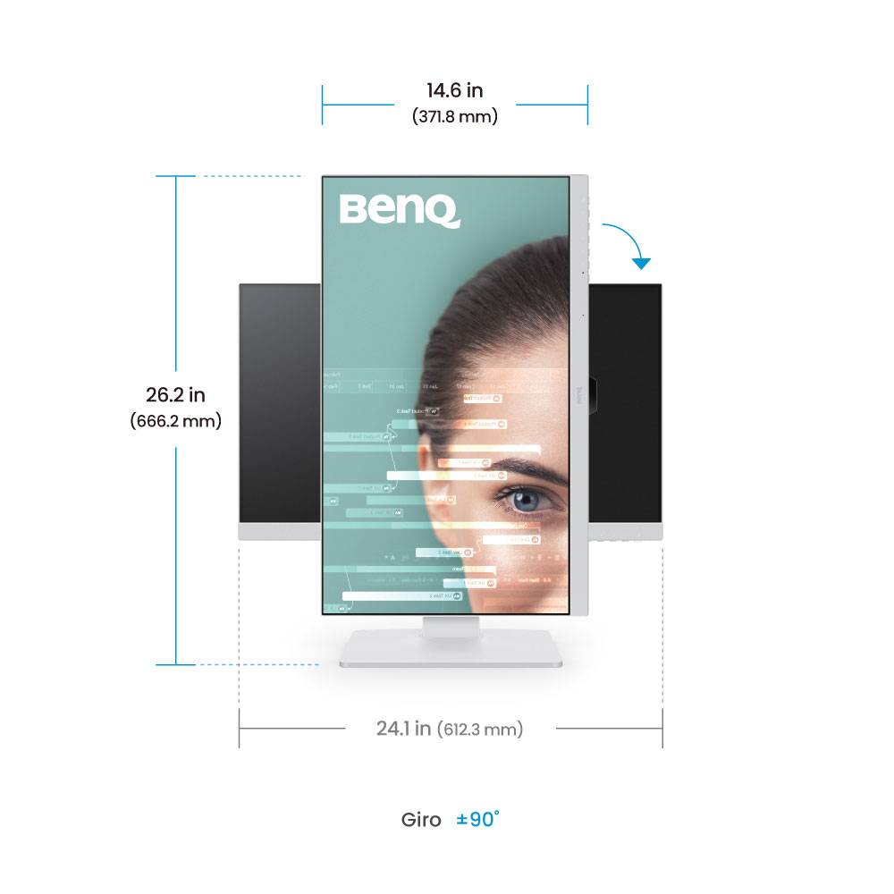 Monitor BenQ GW2786TC 27" IPS 1920x1080 / Cinza