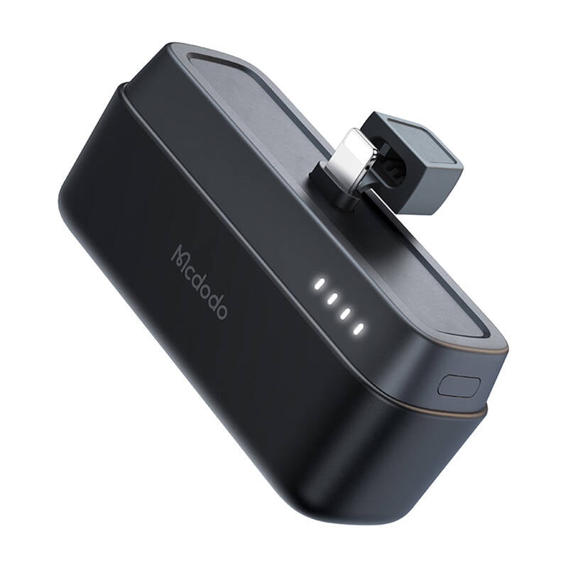 Mcdodo Power Bank MC-6281 20W, 5000mAh with Lightning connector (black)_0