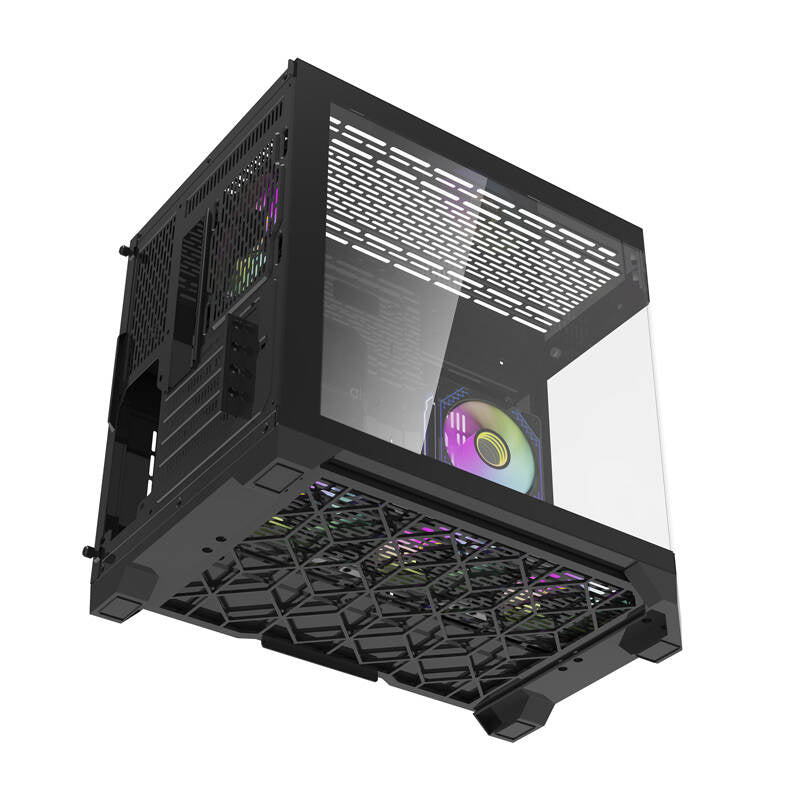 Darflash FT418 computer case + 6 aRGB fans (black)_9