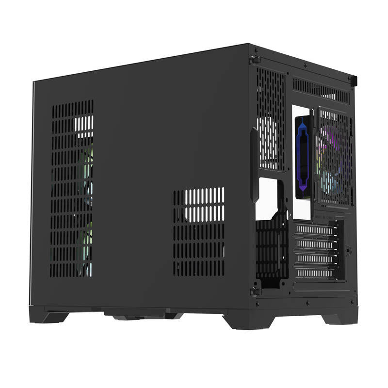 Darflash FT418 computer case + 6 aRGB fans (black)_6