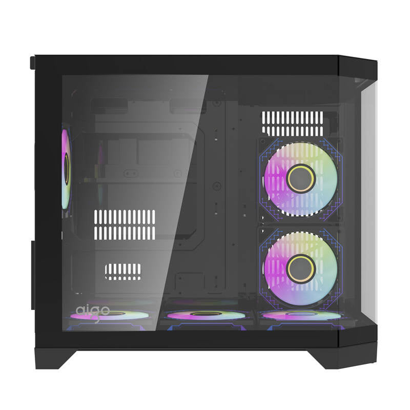 Darflash FT418 computer case + 6 aRGB fans (black)_3