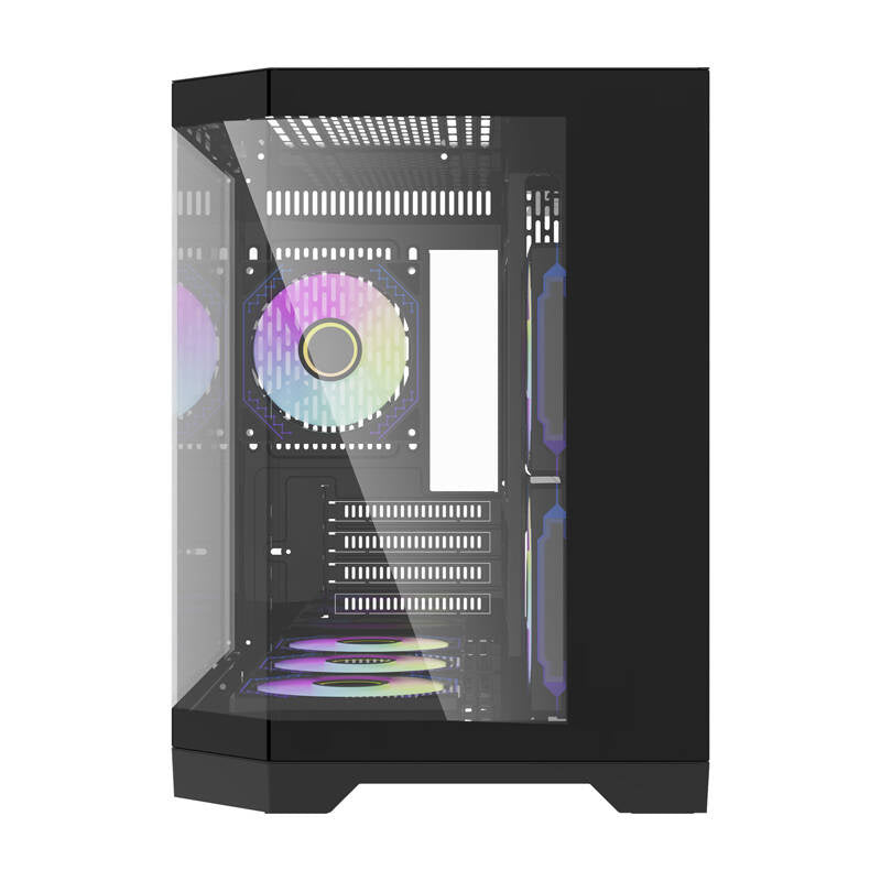 Darflash FT418 computer case + 6 aRGB fans (black)_2