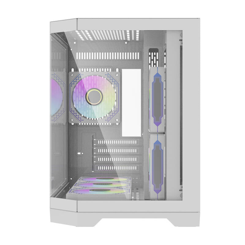 Darflash FT418 computer case + 6 aRGB fans (white)_1