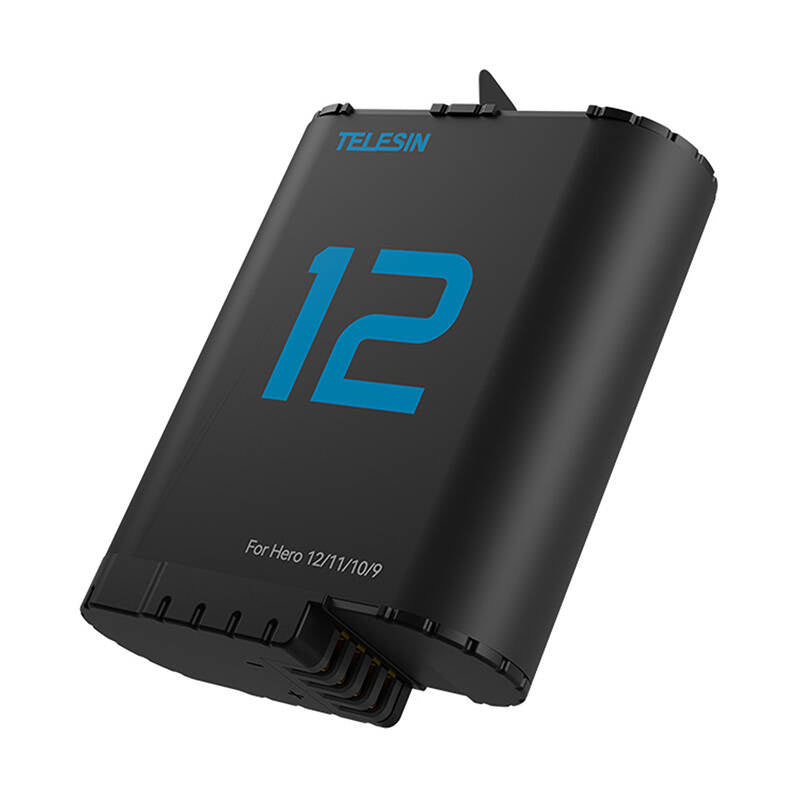 TELESIN lithium battery for GoPro Hero 12/11/10/9 (blue)_3