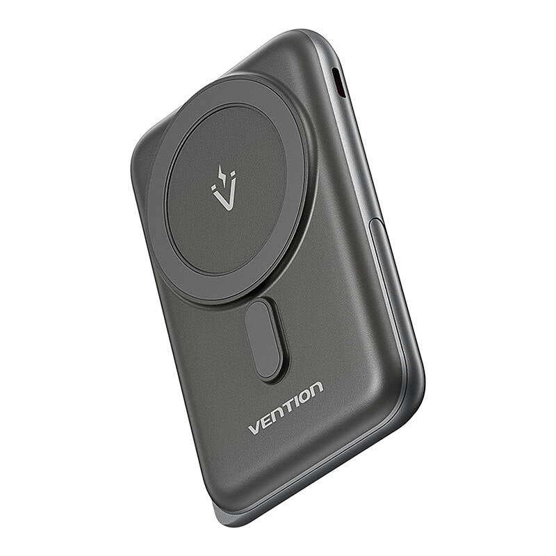 Powerbank 10000mAh Vention FHNB0/ 20W/ Wireless/ Negra_2