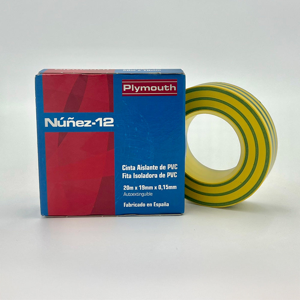 Fita isoladora pvc t/t de alta adesão 20 m x 19 mm x 0,15 mm_0