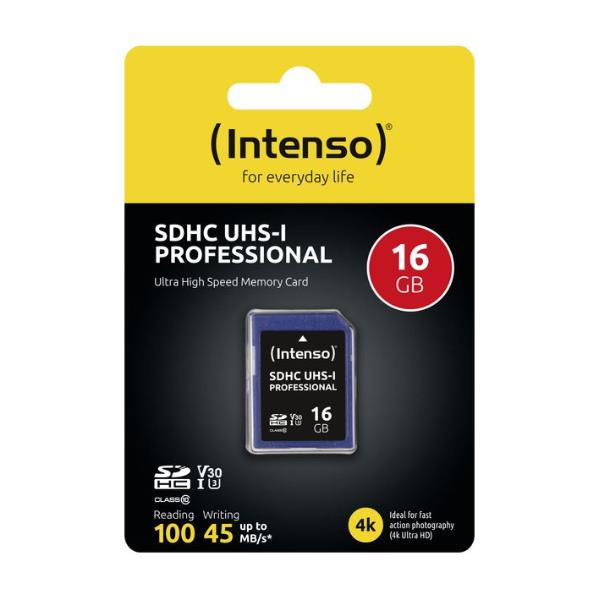 Cartão de Memória INTENSO SD UHS-I P / 16 GB_0