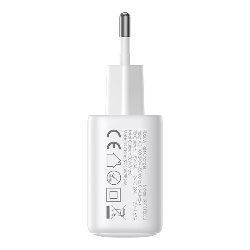 Joyroom JR-TCF21 Dual-Port (A+C) Power Charger (white)_4