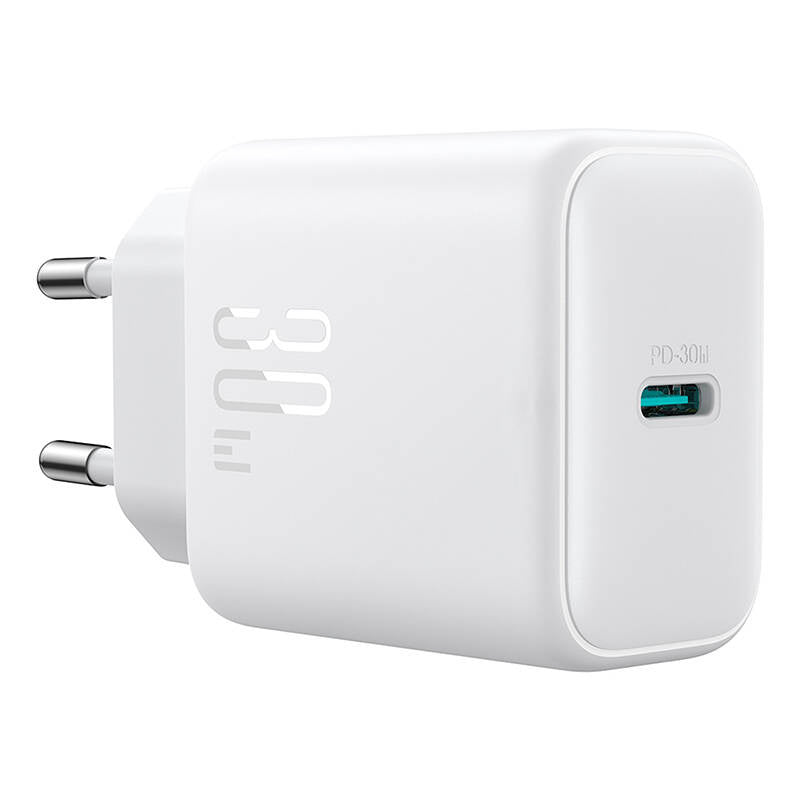 Joyroom power charger JR-TCF24 with C-C cable 30W 1m (white)_10
