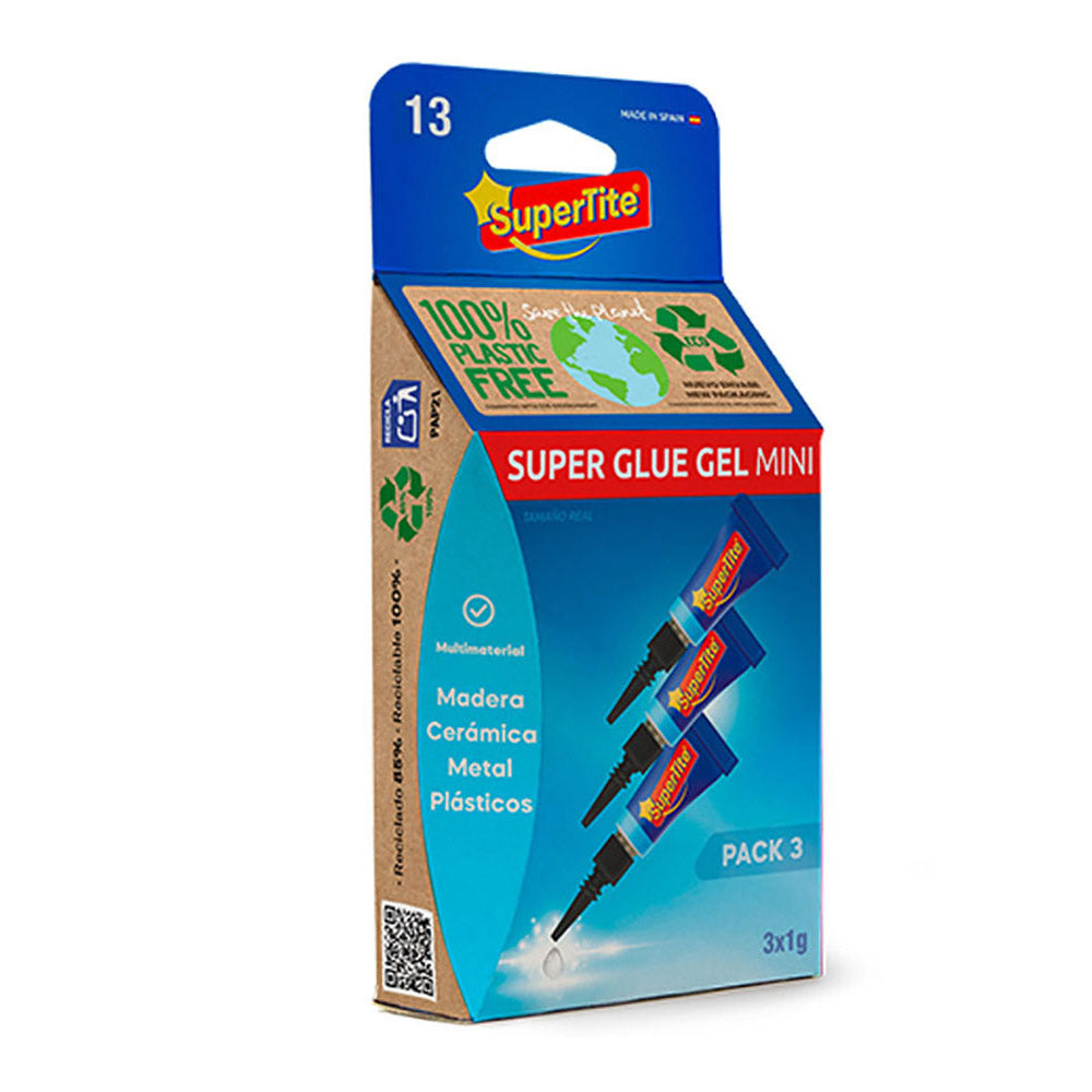 Adesivo instantâneo gel blÃster 3 x 1 g_0