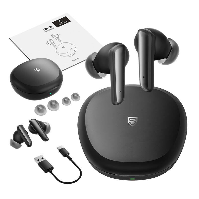 TWS Soundpeats Life Lite Headphones (black)_3