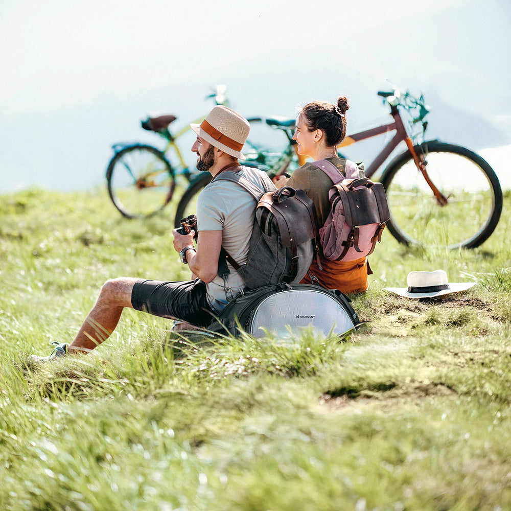 Wozinsky Bike Pannier Bag with Shoulder Strap 13L Black (WBB1BK)_7