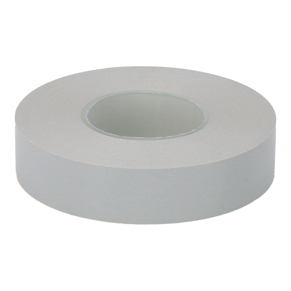 Fita isolante eletricidade profissional pvc alta aderência 19 mm x 33 m cinza_0