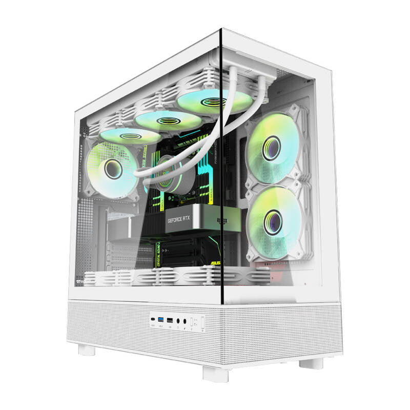 Darkflash DPX90 computer case (white)_0