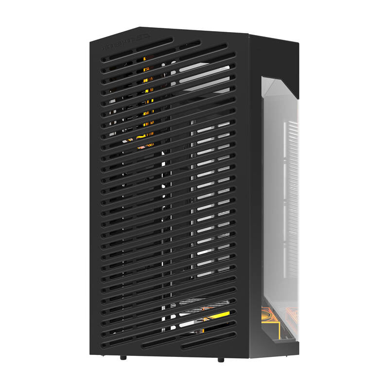 Darkflash DY470 computer case (black) + 4 fans_4