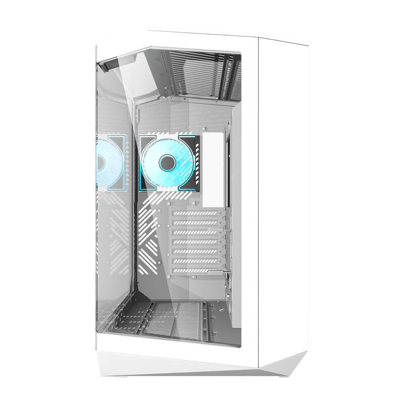 Darkflash DY470 computer case (white) + 4 fans_3
