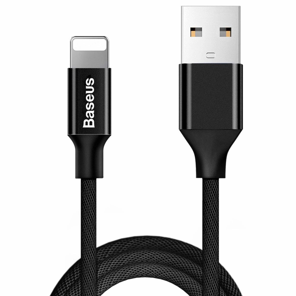 Baseus Yiven fabric braided cable USB / Lightning 1.8M black (CALYW-A01)_0