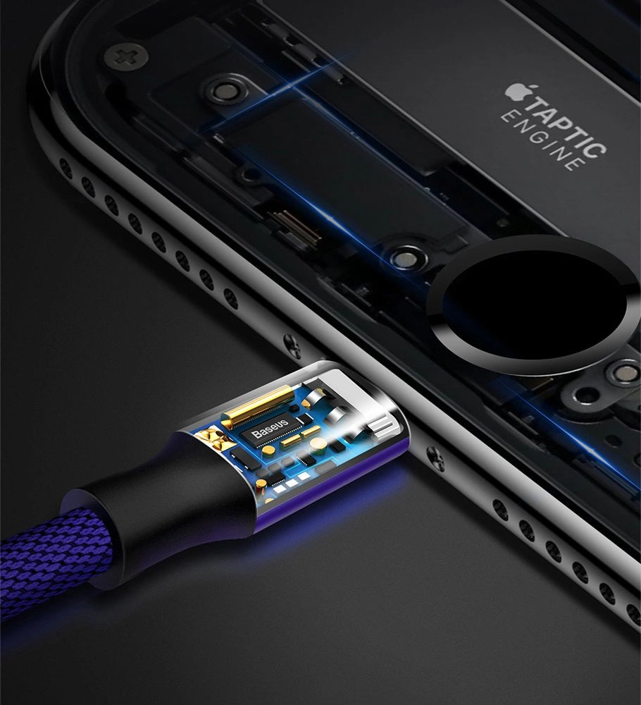 Baseus Yiven fabric braided cable USB / Lightning 1.8M black (CALYW-A01)_10
