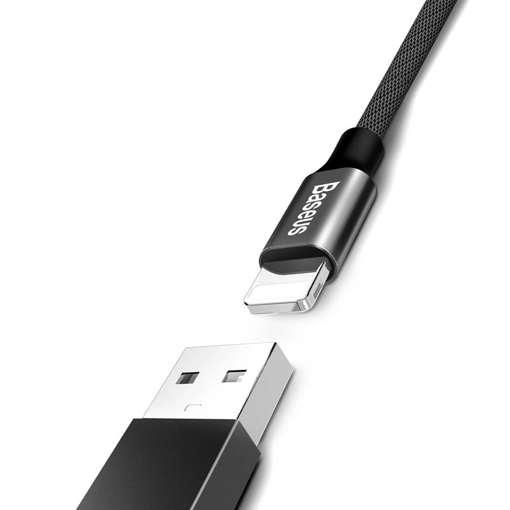 Baseus Yiven fabric braided cable USB / Lightning 1.8M black (CALYW-A01)_3
