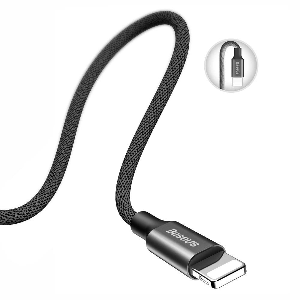 Baseus Yiven fabric braided cable USB / Lightning 1.8M black (CALYW-A01)_4