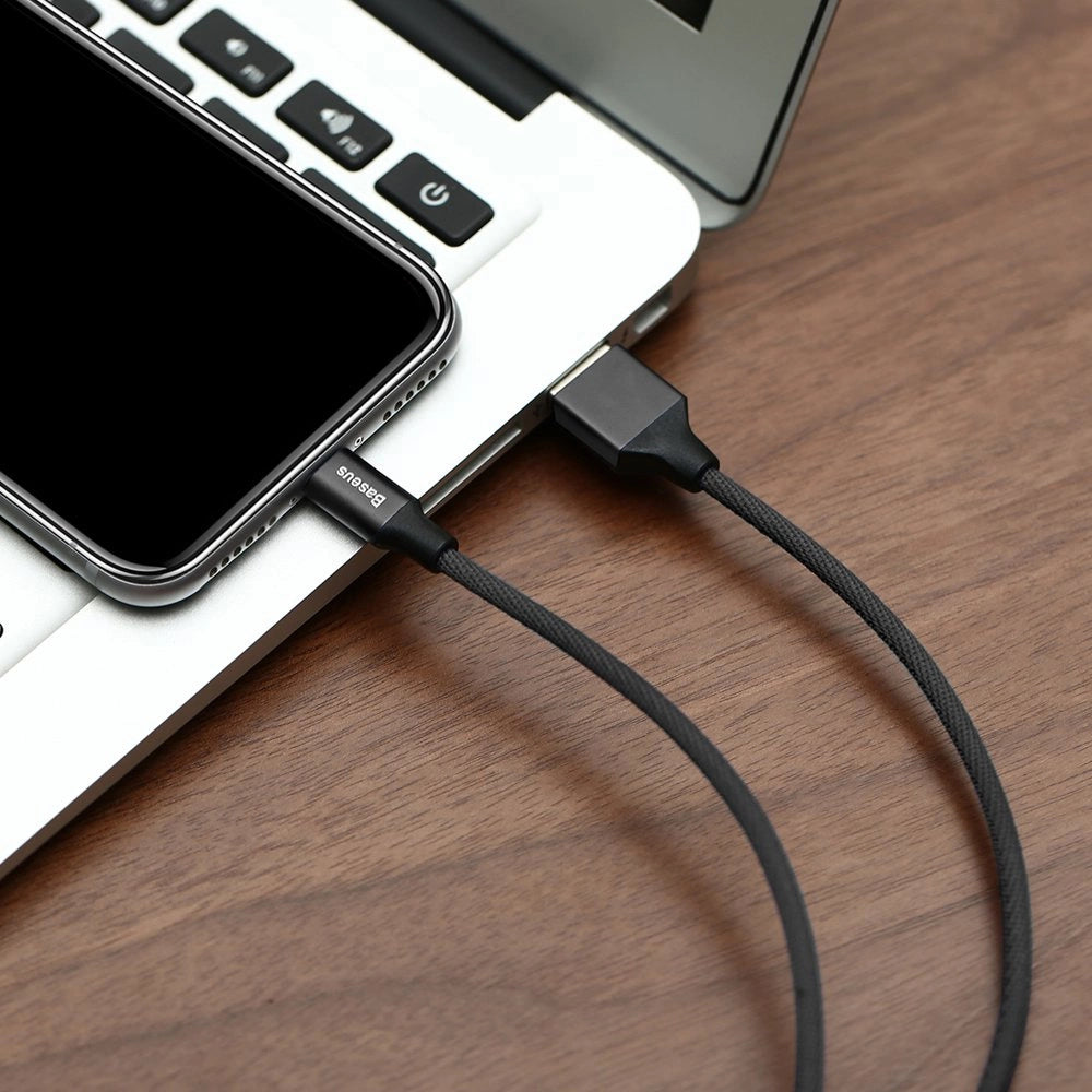 Baseus Yiven fabric braided cable USB / Lightning 1.8M black (CALYW-A01)_7