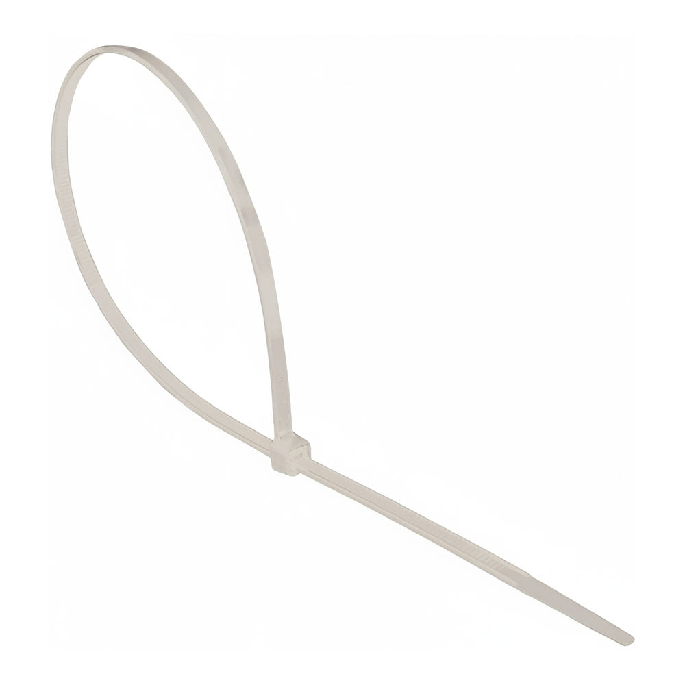 Abraçadeira de nylon 4,8 x 430 mm natural, 100 unidades_0