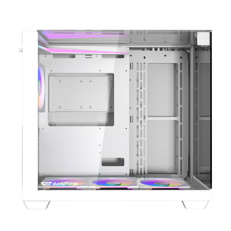 Darkflash TH285 computer case 4 fans (white)_2