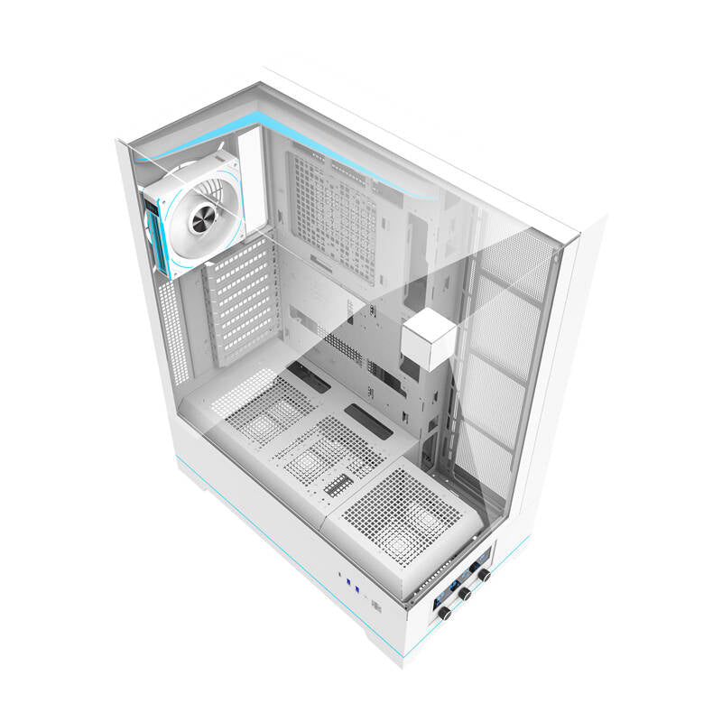Darkflash DY450L PRO computer case (white) + 1 fan_5