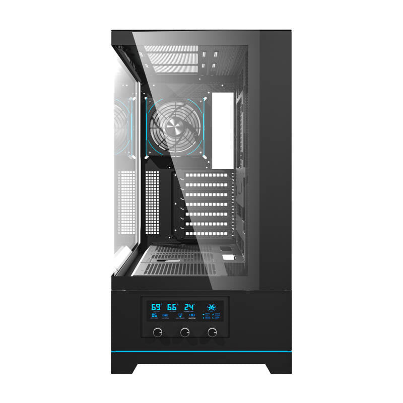 Darkflash DY451 PRO computer case (black) + 1 fan_2