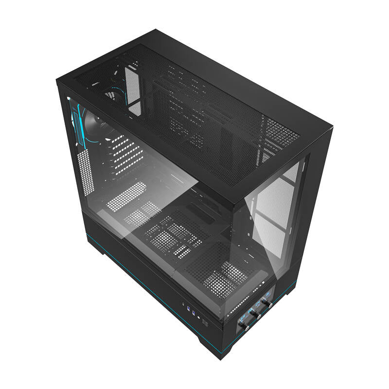 Darkflash DY451 PRO computer case (black) + 1 fan_5