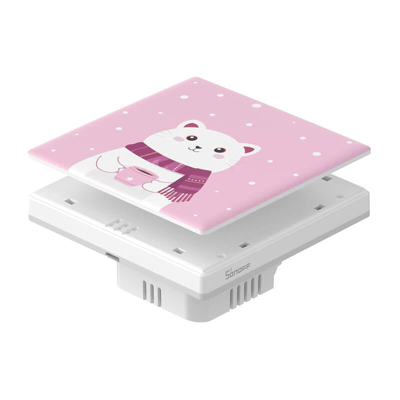 Decorative cover / cap for T5 SONOFF Cartoon 1C touch switch_3