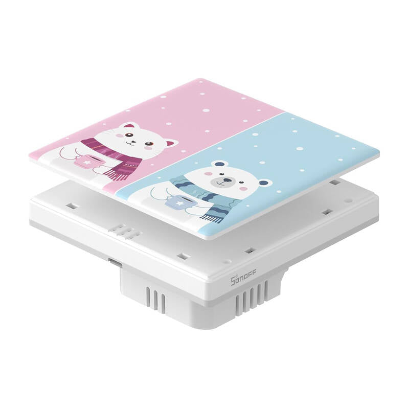Decorative cover / cap for T5 SONOFF Cartoon 2C touch switch_3