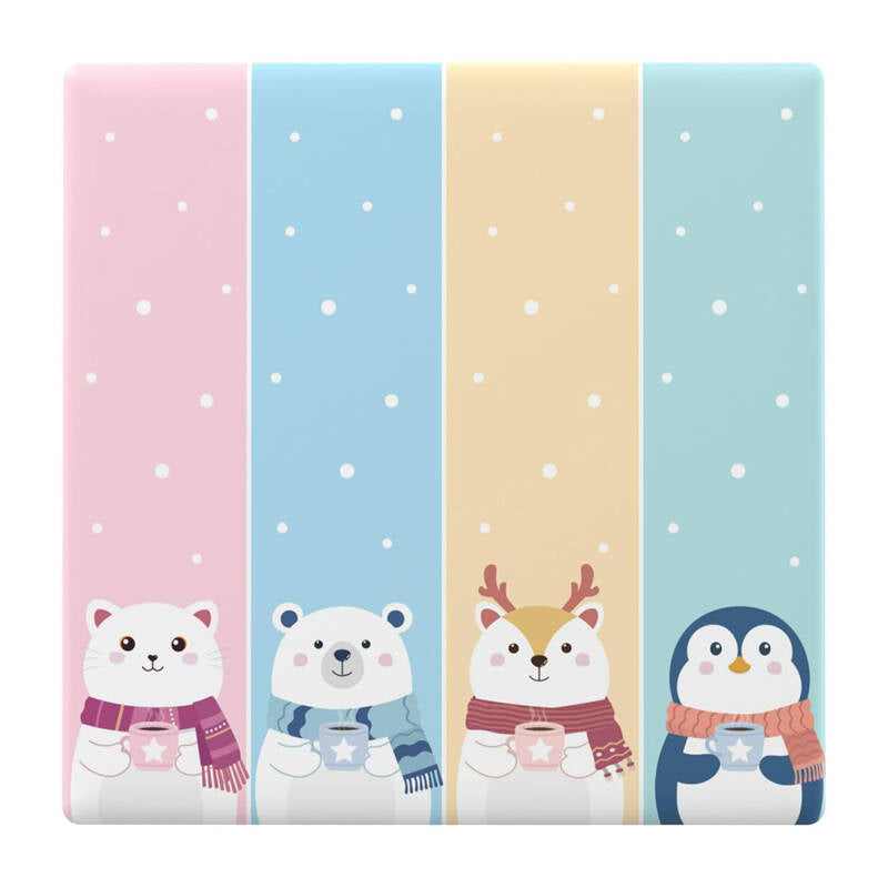 Decorative cover / cap for the T5 SONOFF Cartoon 4C touch switch._0