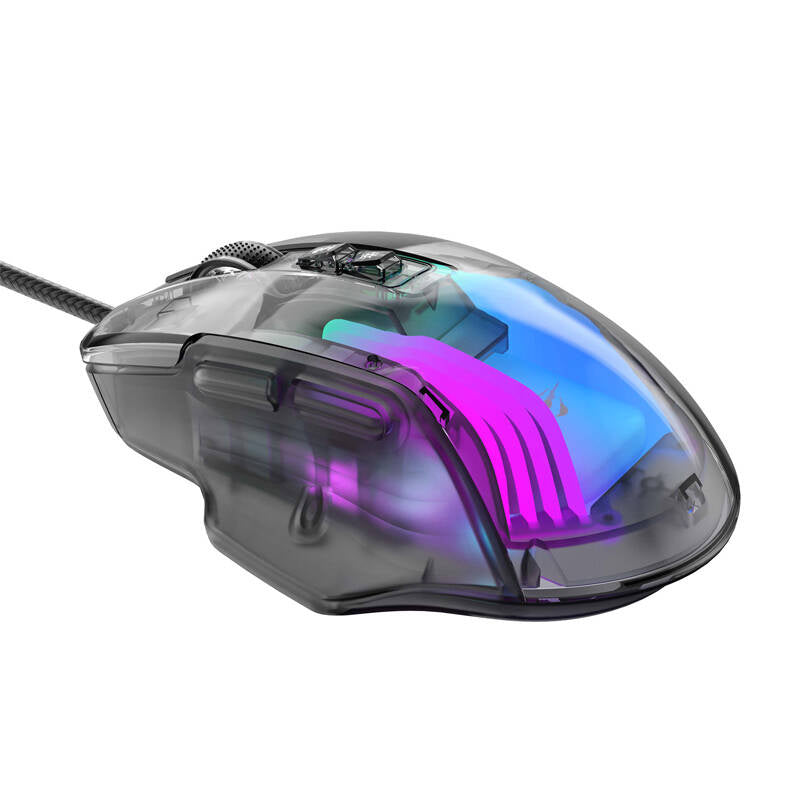 Havit MS1011SE wired gaming mouse (transparent/black)_2