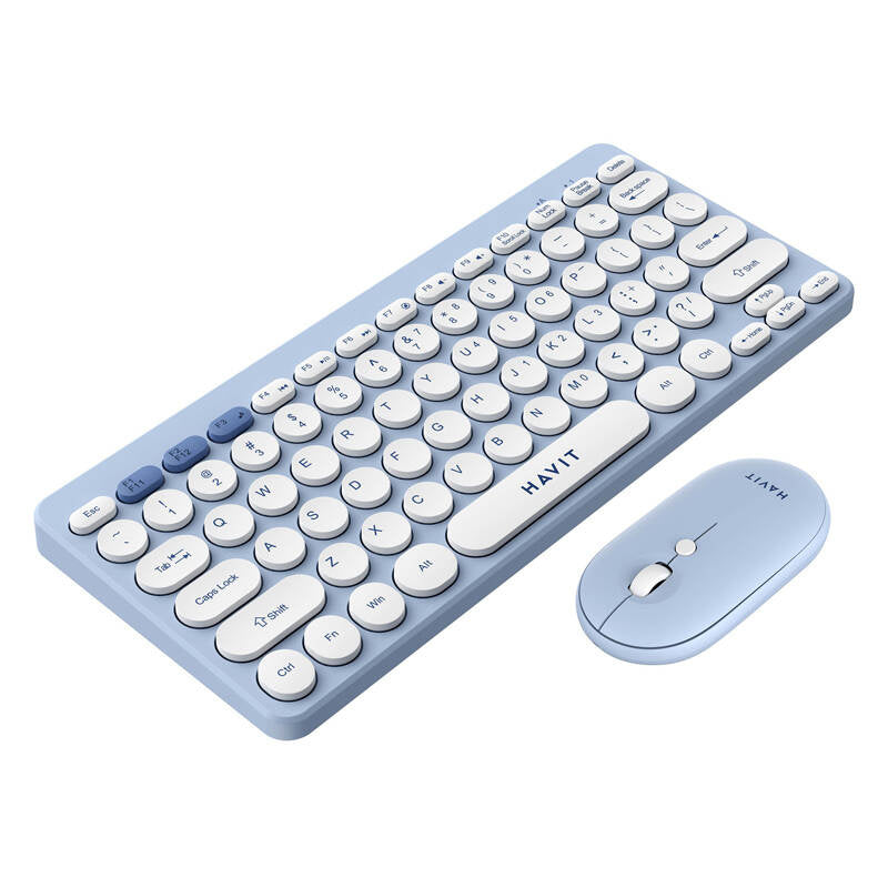 Havit KB279GCM wireless 2-in-1 gaming set keyboard + mouse (blue)_2