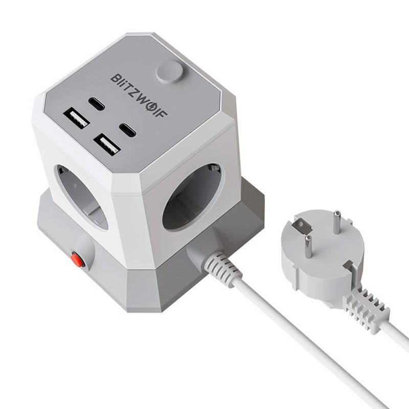 BlitzWolf BW-EC1 4xAC 2xUSB-A 2xUSB-C Extender_1
