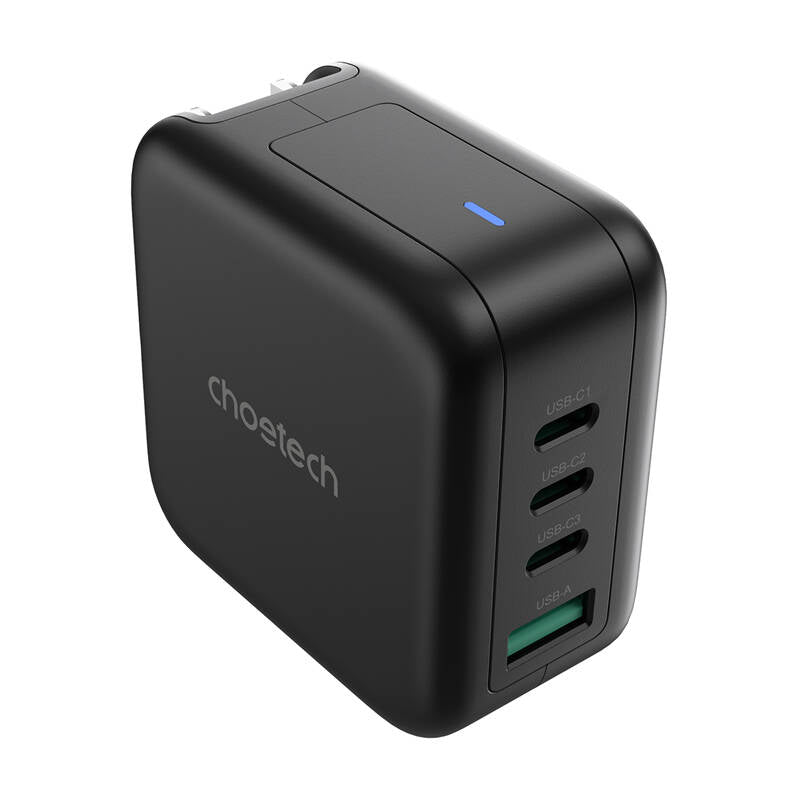 Choetech PD6055 70W GaN mains charger with US, EU, UK, AU adapters_3