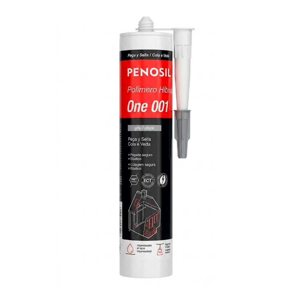 Adesivo e selante polÃmero hÃbrido one 001 cinzento, 290 ml_0