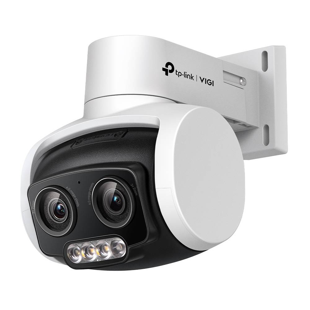 Câmara de Segurança de Rede TP-Link VIGI C540V 4-12mm 4MP Full-Color Exterior Wi-Fi/PoE Pan/Tilt/Zoom QHD 1440p IP66
