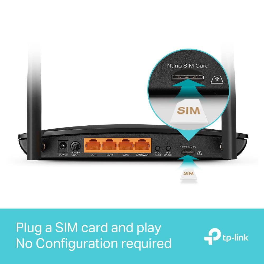 TP-Link MR500 / Roteador 4G / Cor Branca