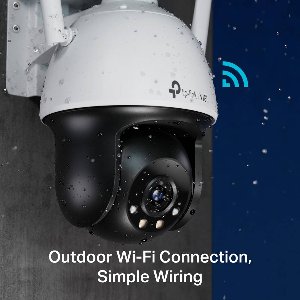 Câmara de Segurança TP-Link VIGI C540-W V1 IP Interior/Exterior 2560 x 1440 Pixéis/Tecto/Pared/Branca