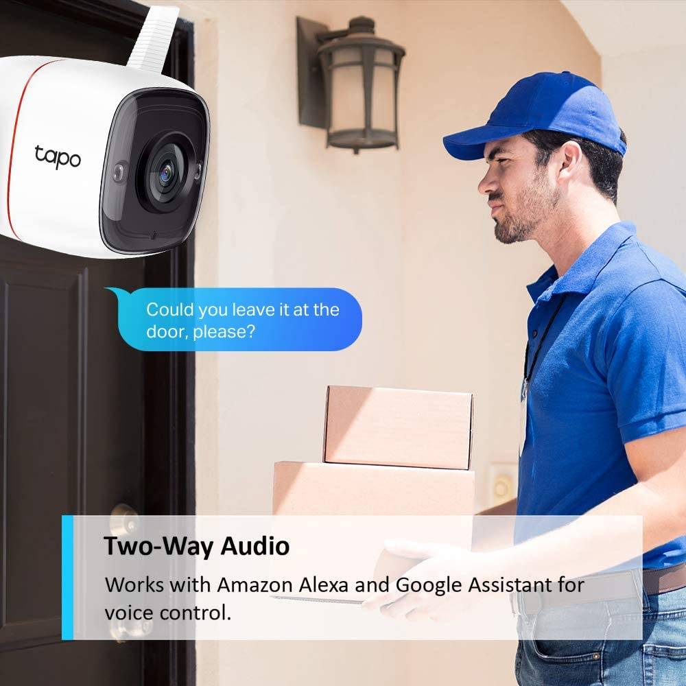 TAPO Tapo TC65 Câmera de Segurança Wi-Fi Exterior - Preto